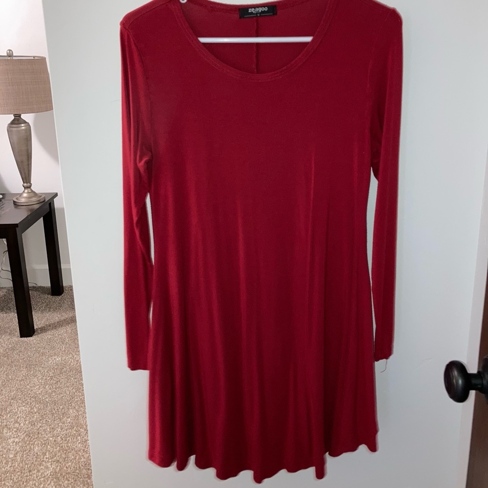 Red dress